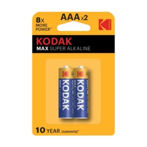 KODAK 2 ADET MAX ALKALIN INCE PIL