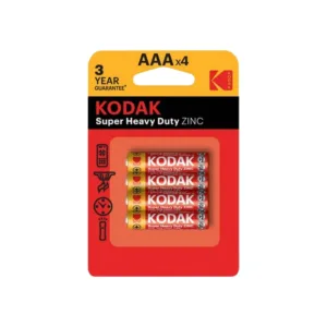 KODAK 4 ADET CINKO KARBON BLISTER INCE PIL